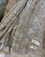 Foil Georgette embroidered Saree