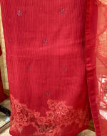 Georgette Suit Dupatta with Lace patch