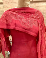 Georgette Suit Dupatta with Lace patch