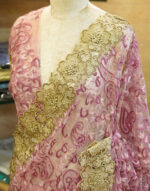 Net Embroidered Jaal Saree