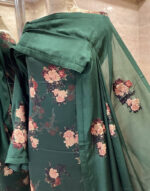 Satin Printed Shirt & Chino Dupatta