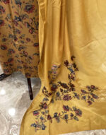 Satin Printed Shirt & Chino Dupatta