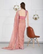 Chantilly Lace Saree - Image 4