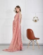 Chantilly Lace Saree - Image 3