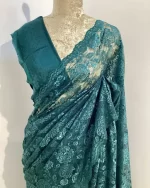 Chantilly Lace Saree - Image 6
