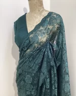 Chantilly Lace Saree - Image 2