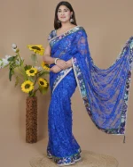 Chantilly Lace Saree - Image 2