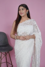Chantilly Lace Saree - Image 2