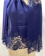 Stole with Chantilly Lace Border - Image 5