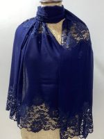 Stole with Chantilly Lace Border
